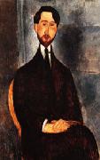 Amedeo Modigliani Leopold Zborowski painting